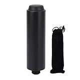 BDUZXMPUW 4-Zoll-Aluminium-Billard-Pool-Queue-Verlängerung, universelles Pool-Queue-Zubehör, langlebige Aluminium-Queue-Verlängerung mit Gummipuffer für verbesserte Kontrolle und Leistung