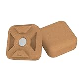 MALSSE Belüfteter Ständer aus Naturholz für Laptops, abnehmbare Teile, platzsparend, tragbar, Büro-Schreibtisch-Zubehör, nachhaltiges Holz, Laptop-Erhöhungsständer