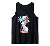 Sexy Waifu Anime Mädchen Kleid Dessous Japanischer Kunststil Tank Top