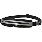 Nike Unisex – Erwachsene Slim 3 Bauchtasche, 082 Black/Black/Silver, One Size