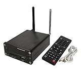 Giwnhvx L7 HiFi Bluetooth 5.0 Receiver Stereo Audio Preamp Music Player FM Radio Headphone Amp Supports U-Disk SD Hard Disk