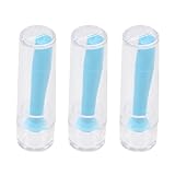 GLEAVI 3 Stück Kontaktlinsen Entferner Silikon Saugnapf Rutschfestes Werkzeug für Harte Linsen Tragbar für Reisen und Täglichen Gebrauch