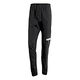 adidas Herren Essentials LINEAR Single Jersey Pant, Black/White, S