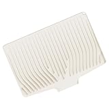 Illkjasfc Schnell trocknende Silikon-Geschirrunterlage, rutschfeste Vorderseite, Arbeitsplatten, Organizer, benutzerfreundlich, Küchenablaufbrett, rutschfeste Abtropfmatte