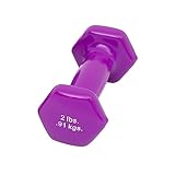 Cando® Vinyl Hantel, 0,9 kg, lila