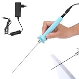 Herbst Styroporschneider, Elektrischer Schaumstoffschneider AC110-240V Schneidstift EU-Stecker, Foam Cutter 10cm Heißdrahtschneider für Styroporbogen