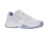 K-Swiss Performance Damen Court Express HB Tennis Shoe, White/Heather/Peach Fuzz, 41 EU