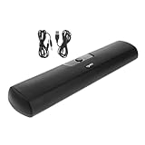 LAPYAPPE 1Pc Langer Computerlautsprecher Computerlautsprecher Soundbar Laptop Stand Lautsprecher Für Computer Desktop Laptop Computer Kabellautsprecher Computer Lautsprecher Computer Sound