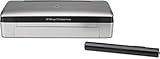 HP Officejet 100 (CN551A) A4 Mobiler Tintenstrahldrucker (4800 x 1200 dpi, USB, Bluetooth, SD-Karten Steckplatz) silber
