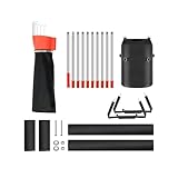 LOKLNEYK Obstpflücker, Obstpflückerstange mit Erntesack Obstgreifer for Pflücken von Avocados und Pflaumen