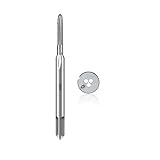 Gewindebohrer, M1-M9 metrischer Gewindebohrer- und Schneideisensatz HSS Rechtsgewinde, 2er-Pack(M2.0x0.45)