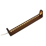 Vocdikficy 8-Holzrahmen in U-Form mit Leuchtender Basis, Holzrahmen mit LED, Personalisierte Katzen-Gedenkgeschenke bei Verlust Einer Katze