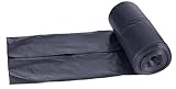 DONAU ECO 22021432-05 Müllbeutel 120 l Stark / 10 Müllbeutel/ 1 Rollen/Müllsack Mülltüte Abfallsäcke/Blauer Engel zertifiziert/ 100% Recycling Material (LDPE)/ Schwarz