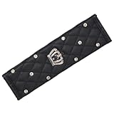 HIAKDOFT Auto Schulterpolster mit Stilvollem Muster Weiche Gurtpolster Schutz Einfach zu Befestigen Entlastet Schulter und Nacken Kompatibel mit Sicherheitsgurt Kinderwagen und Rucksack