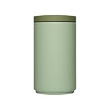 Design Letters Kühler & Eiskübel Grün 1.1 L | Ideal als Eisbehälter, Thermobehälter für EIS | Weinkühler Doppelwandiger isolierter Edelstahl | Sektkühler, Getränkekühler | Sektkühler Edelstahl