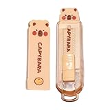 Radiergummi für Bleistifte | Capybara einziehbarer Radiergummi für Klassenzimmer – Schreibwerkzeug-Set aus für Schüler, Lehrer, Grundschule, Mittelschule, Klassenzimmer, Preise, Kunst