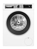 Bosch WGG244140 Serie 6 Frontlader Waschmaschine 9 kg, 1400 UpM, Made in Germany, extra schnelle Wäsche, Fleckenautomatik, Nachlegefunktion, Active Water Plus, AquaStop, Weiß