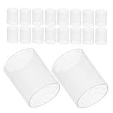 JECOMPRIS Transparente Elastische Pe kissenfüllung Rohrfüllung für Nackenstützkissen Flexible Polsterung zur Unterstützung von Arbeitern Schülern und Senioren Fördert Gesunde Schlafhaltung