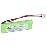 vhbw 1x Akku kompatibel mit Medion MD82973, MD83024, MD83173, Life S63062, S63065, S63072 Festnetz Telefon (500 mAh, 2,4 V, NiMH) - Ersatz für GP1010, GPHC05RN01, VTHC04RN00