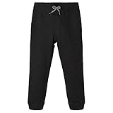 NAME IT Jungen NKMSWEAT PANT BRU NOOS Hose, Schwarz (Black), 110
