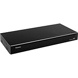Panasonic DMR-BST760AG Blu-Ray Player und Recorder mit Twin HD DVB-S Tuner, 500 GB Festplatte, 4K Upscaling, Ultra HD, Simultanaufnahme, Smart Ready, Schwarz