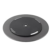 Monitor Drehteller, 360° Drehbar Rotationsmonitor Tv drehscheiben Monitor Drehplatte Ständer für PC-Monitor, IMAC-Display, Dia.22CM