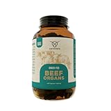 Carnivoro - Multivitamin - Grass Fed Beef Organs - Organ Mix 240 Kapseln - 30 Tage Packung - Superfood - Natürliches Eisen, Vitamin A, Vitamin B12, B2, B3, B5, Folat, Kupfer - Keto - Paleo