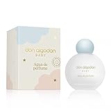 Don Algodon Baby Eau de Parfum Baumwolle Eau de Parfum geeignet für Neugeborene, 93% natürlich, vegan, mit feuchtigkeitsspendenden Wirkstoffen, 1 Stück, 100 ml