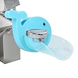Sicherheits-Handwaschhelfer für Kinder, Handwasch-Wasserhahn-Verlängerung, kinderfreundliches Handwaschwerkzeug, Handwaschhelfer mit unteren Wasserauslässen, einfach zu bedienen für Badezimmer,