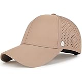 AOPREL Baseball Cap Herren Damen, Wasserdicht Basecap, Atmungsaktivem UV-Schutz Baseball Kappe für Outdoor-Aktivitäten, Golf, Tennis (DE/NL/SE/PL, Alphanumerisch, Einheitsgröße, Khaki)