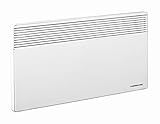 Thermoval Elektrischer Konvektor, Elektroheizkörper TX 2500, 2,5 kW, IP20, Freistehender oder Wandmontierter Elektroheizer, Elektroheizung für Wohn- und Büroräume, Konvektor-Heizung, Weiß
