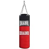 MAXXUS Allround 80 Boxsack - Gefüllt, Hängend, Vierpunkt-Stahlkette, 80x30 cm, 20 kg - Punching Bag, Sandsack für Boxen, MMA, Muay Thai, Kickboxen, Kampfsport, Training, Erwachsene, Kinder, Zuhause