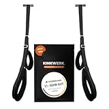 KINKWERK Gepolsterte Tür-Schaukel | Liebesschaukel | Verstellbare Bondage-Sexschaukel für Paare | Einfach zu installieren & sicher | Komfortables Design für aufregende Stellungen