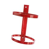 CUBTOL 1Pc / Universal-Flaschenhalterung Feuerlöscher Wandhalterung Stangen Stangenbügel Eisen Wand- Schule Feuerregal Schwer Büro Verstellbarer Ständer Zuhause Kg Haken Für Feuerlöscher