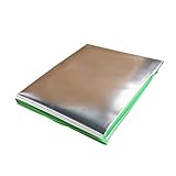 Feuermatte für Feuerstelle, wiederverwendbare Feuerschalenmatte für Outdoor-Grill, tragbare feuerfeste Matte, Grillmatte für Outdoor-Grill, Heizung und Garten (50 x 50 cm)