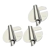 ANSO Universeller RollsäUmer-NäHfuß, RollsäUmer-Druckfuß, 3-Teiliger Industrieller NäHmaschinendrüCker -5/6/7 mm