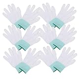 DIYEAH 10 Paare Dünne Atmungsaktive Arbeitshandschuhe aus Nylon mit Pu beschichtung Rutschfest und Verschleißfest Professionelle Schutzhandschuhe für Garten Industrieeinsatz Grün