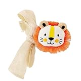 Drape Holdbacks - Animal Drape Binding Backs Halter | Cartoon Löwe weich Cartoon -Drapelhalter - Verspielte löwenförmige Vorhangkrawatte | Kindergarten & Kinderzimmerdekor | Weiche Stoff Tierfassunge
