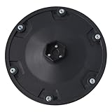 Rasenmäher-Schneidscheibe, Ersatzklinge, kompatibel mit A1 Mähroboter, Schneidkopf-Zubehör, 190,3 mm, schwarzes Polypropylen-Rasentrimmer-Teil