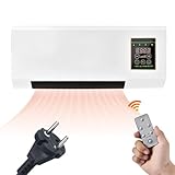 LearnLyrics Wand-Klimaanlage für Schlafzimmer, Wandheizung, Klimagerät, Wandklimagerät, intelligente Luftkühlung, schnelle Heizung für Badezimmer