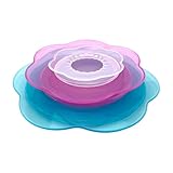NONGYU Silikon-Lebensmittelabdeckungen, elastisch, universal, passend für Schüsseln, Behälter, Mikrowelle, Geschirrspüler, wiederverwendbare Deckel, wiederverwendbare Silikon-Schüsseldeckel
