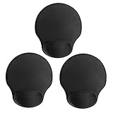 DIYEAH 3 Stück Ergonomisches Mauspad, Handgelenkauflage, Stützpad, Handgelenk-schmerzlinderung, Mauspad