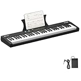 Elektronisches Klavier Professionelles Tragbares Halbgewichtetes Elektronisches Keyboard Piano Mit 61 Tasten Und Eingebauten Lautsprechern