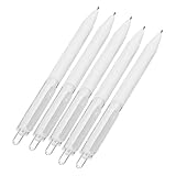 SEWACC 5 Stück Teiliges Gel Tintenroller Schnelltrocknende Schwarze Schreibstifte Ergonomisch für Schule und Büro Vielseitige Langlebige Kugelschreiber für Schüler und Notizen