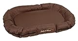 Kerbl Liegekissen Oxford Place (Farbe braun, L x B x H 100 x 70 x 15 cm, waschbar, zeitloses Design) 84992