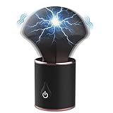 TDLPlus Elektroschockvibrator Vibration für Frauen Klitoris Brust Massage Stimulator mit 5 Stromschlag und 10 Vibrationsmodus, Silikon Massagestab Sexspielzeug für Frauen Männer Paare Schwarz