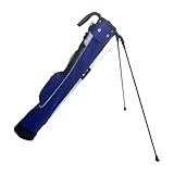 Sunday Golfs Bag Tragbare Leichte Golf Tragetasche für Männer Erwachsene Wasserdicht Stand Bag mit Tragegurt Organizer- Blau