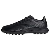 adidas Unisex Predator 24 League Turf Boots Fußballschuhe, Core Black/Carbon/Core Black, 34 EU