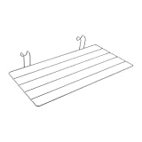 Metaltex Radius Wäschetrockner zum Einhängen, Silber, Heizkörpertrockner