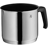 WMF Milchtopf Induktion 14 cm ohne Deckel, kleiner Topf 1,7l, Cromargan Edelstahl beschichtet, Kunststoffgriff, spülmaschinengeeignet,